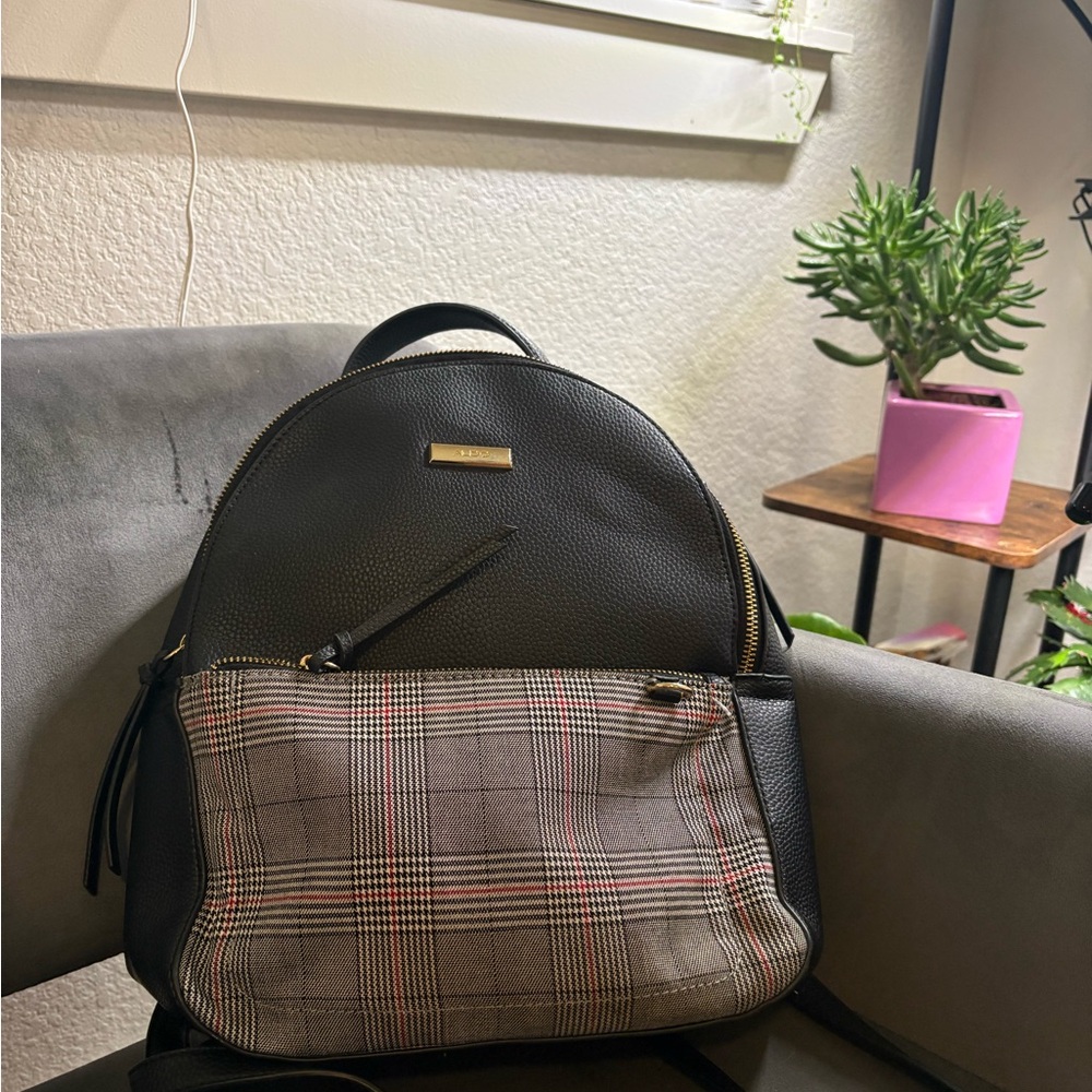 Aldo Black Backpack